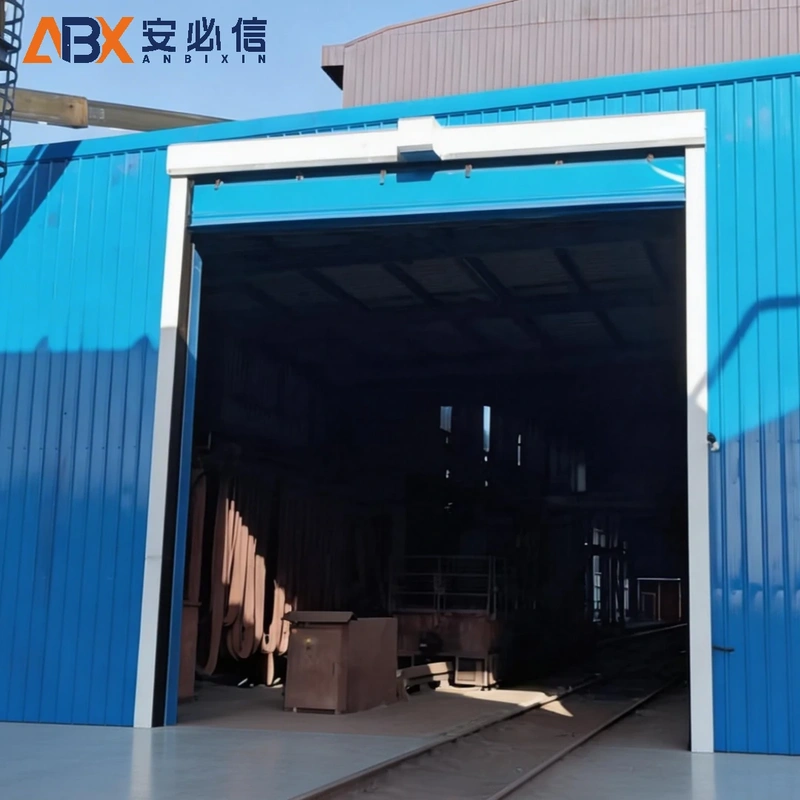 延安市软帘堆积门